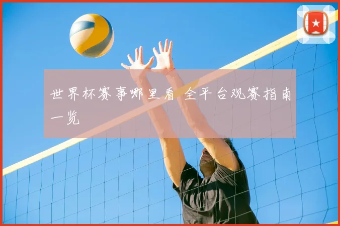 世界杯赛事哪里看 全平台观赛指南一览