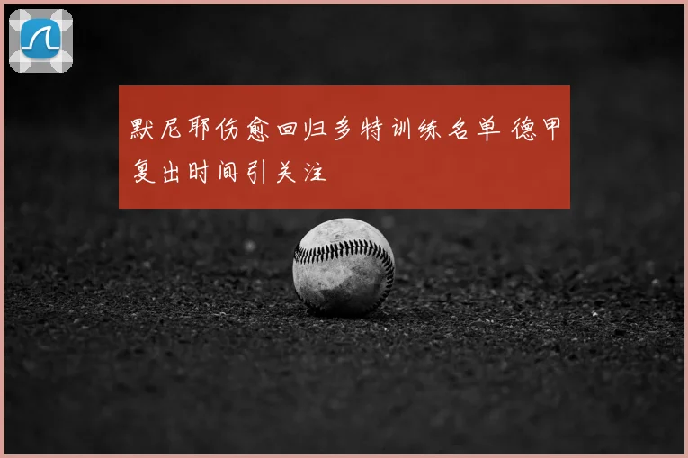 默尼耶伤愈回归多特训练名单 德甲复出时间引关注